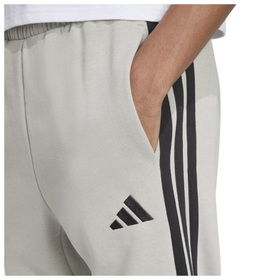 Adidas Ανδρικό παντελόνι φόρμας Essentials 3-Stripes Open-Hem Fleece Pants